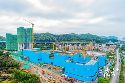 濱海灣建設假期攻堅 重大項目即將迎關鍵節點