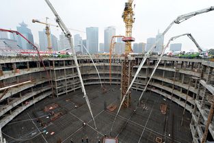 上海建工圓滿完成上海國際金融中心大底板砼澆搗，標(biāo)志核心工程施工進入新階段