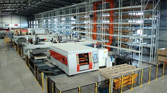 邁向智慧工廠 激光切割柔性生產(chǎn)料庫的施工與建設(shè)