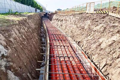 用“掃雷”施工法推進電纜鋪設(shè)，二航局助力車谷新能源汽車產(chǎn)業(yè)“加速跑”